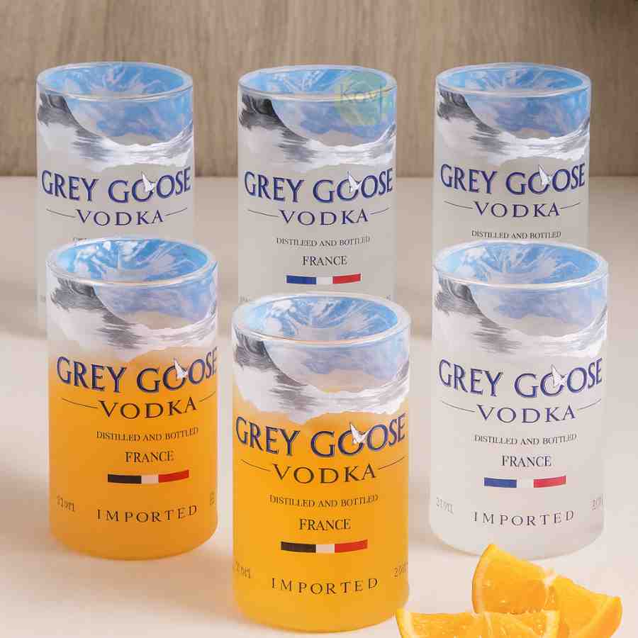 Kavi Grey Goose Glasses (Set of Six)