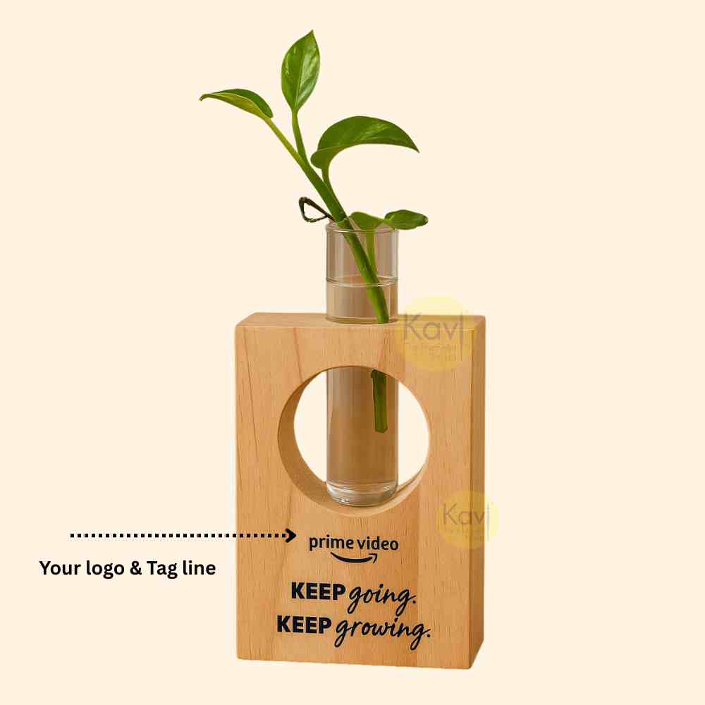 Customised wooden propagation planter