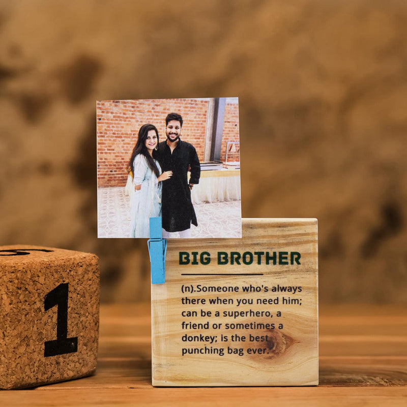 Brother Best Friend Table Photo frame