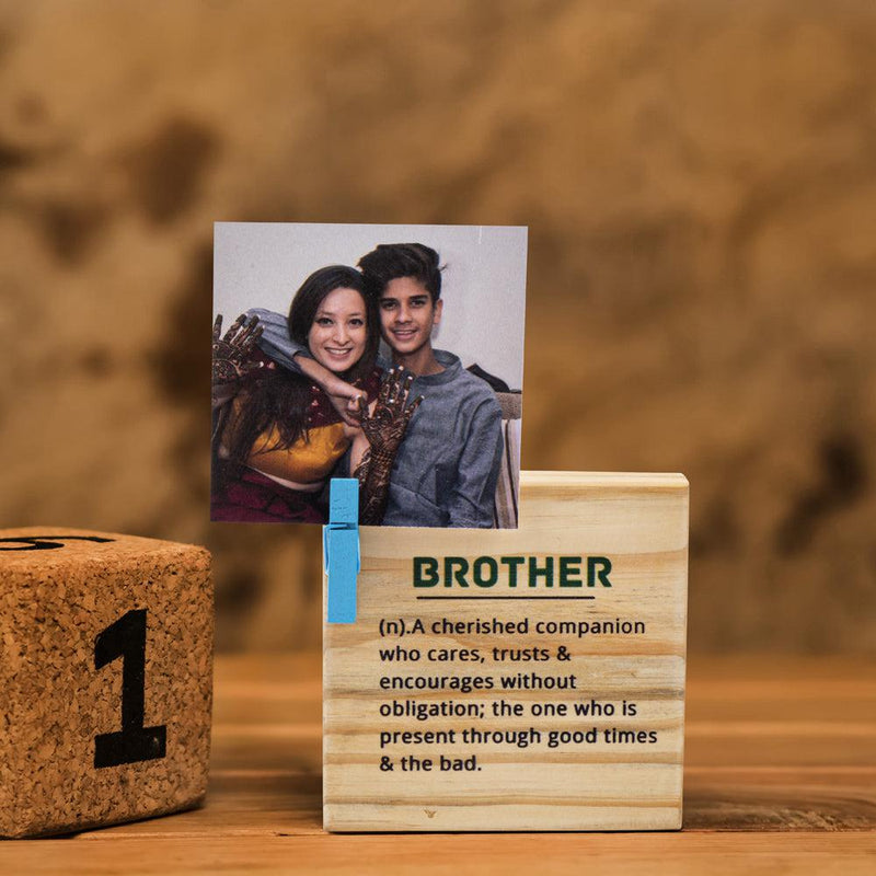 Best Brother Table Photo Frame