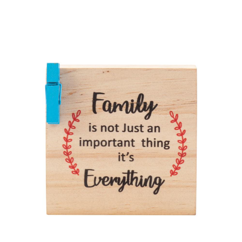 Family Table Photo Frame