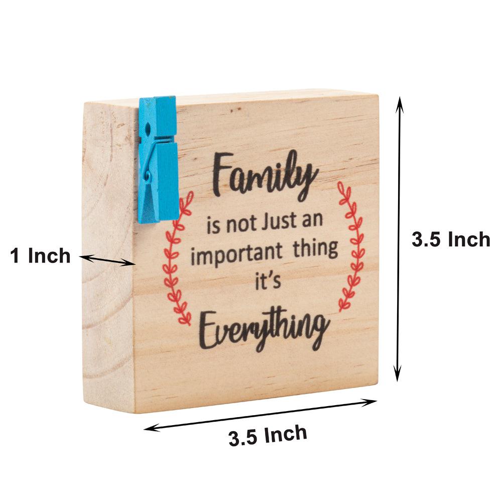 Family Table Photo Frame