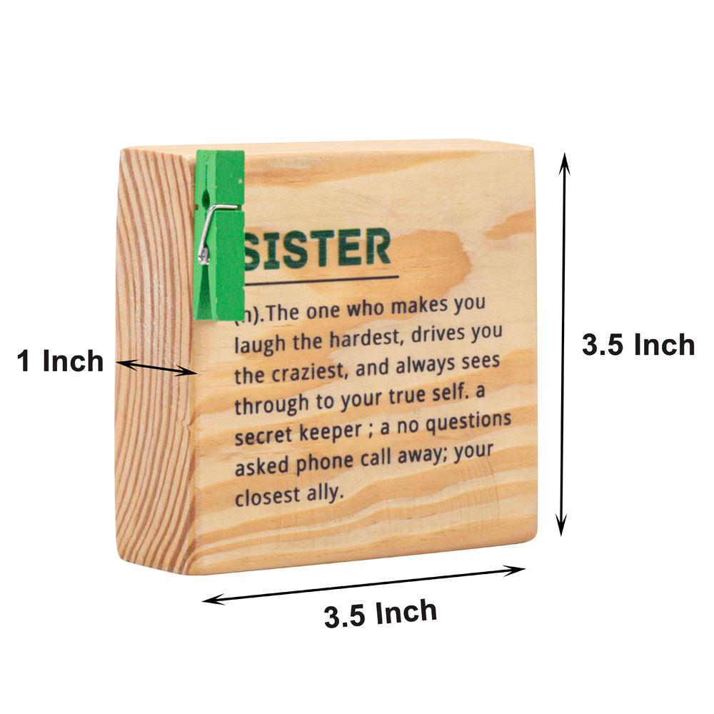 Best Sister Table Photo frame