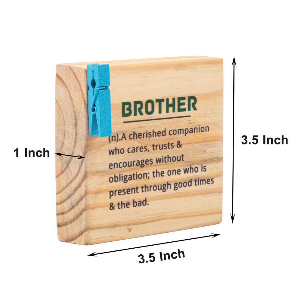 Best Brother Table Photo Frame