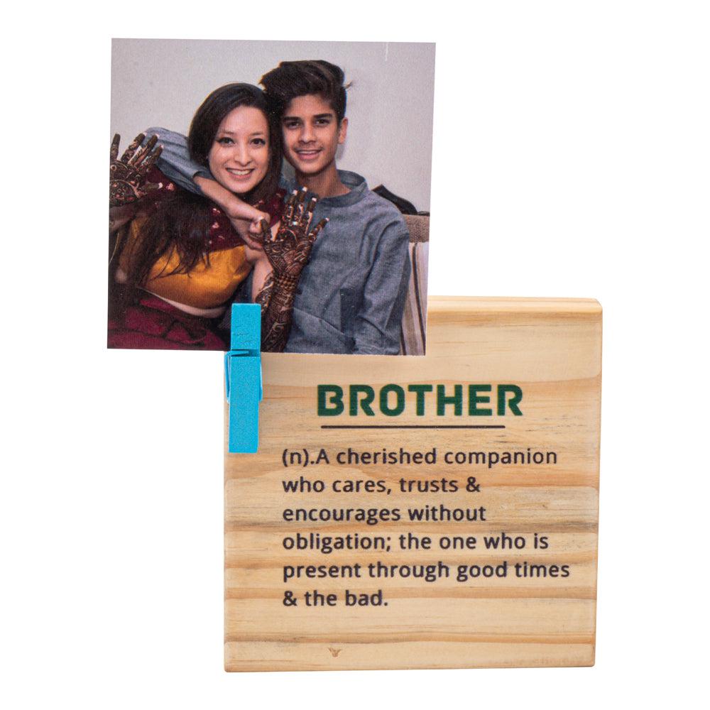 Best Brother Table Photo Frame