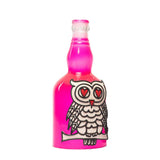 Black & White Owl Handmade Inlit (Pink)