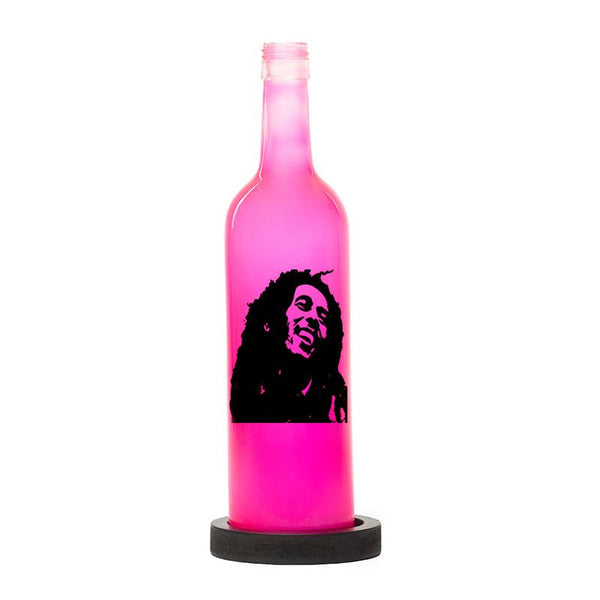 Bob Marley Inlit Lamp (Pink)