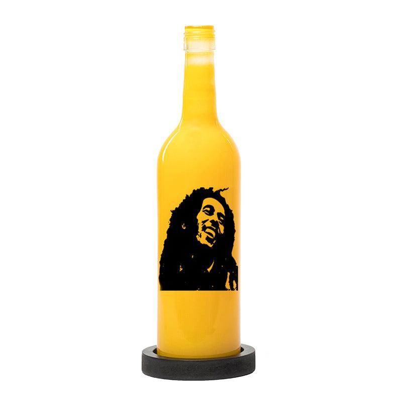 Bob Marley Inlit Lamp (Yellow)