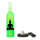 Buddha Inlit Lamp (Green)