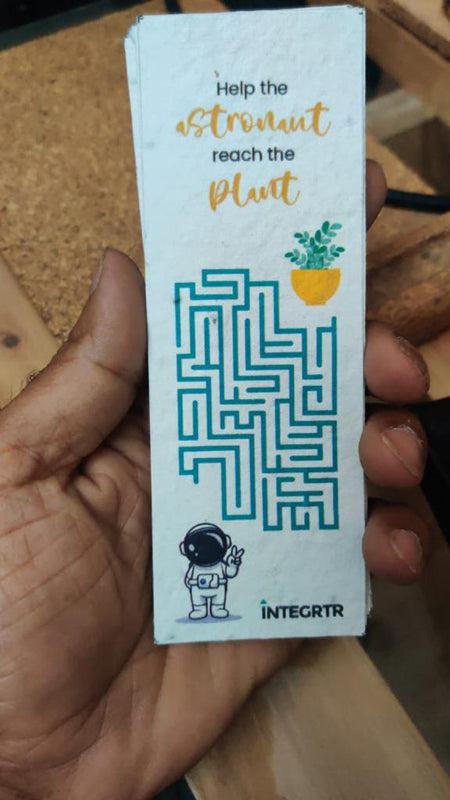 Customised Seed Paper Bookmarks