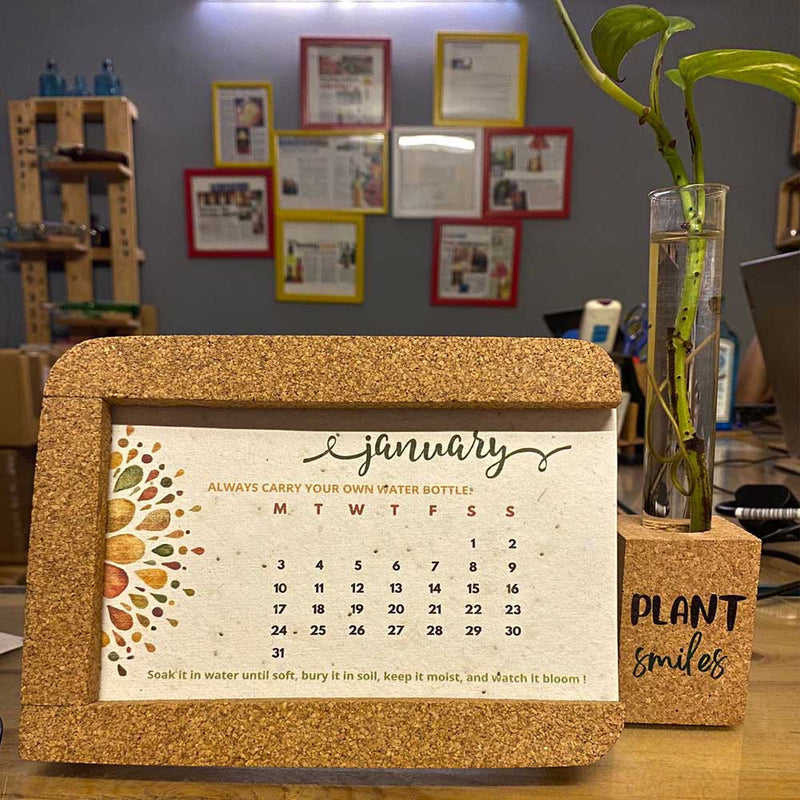 Customised Seed Paper Calendar