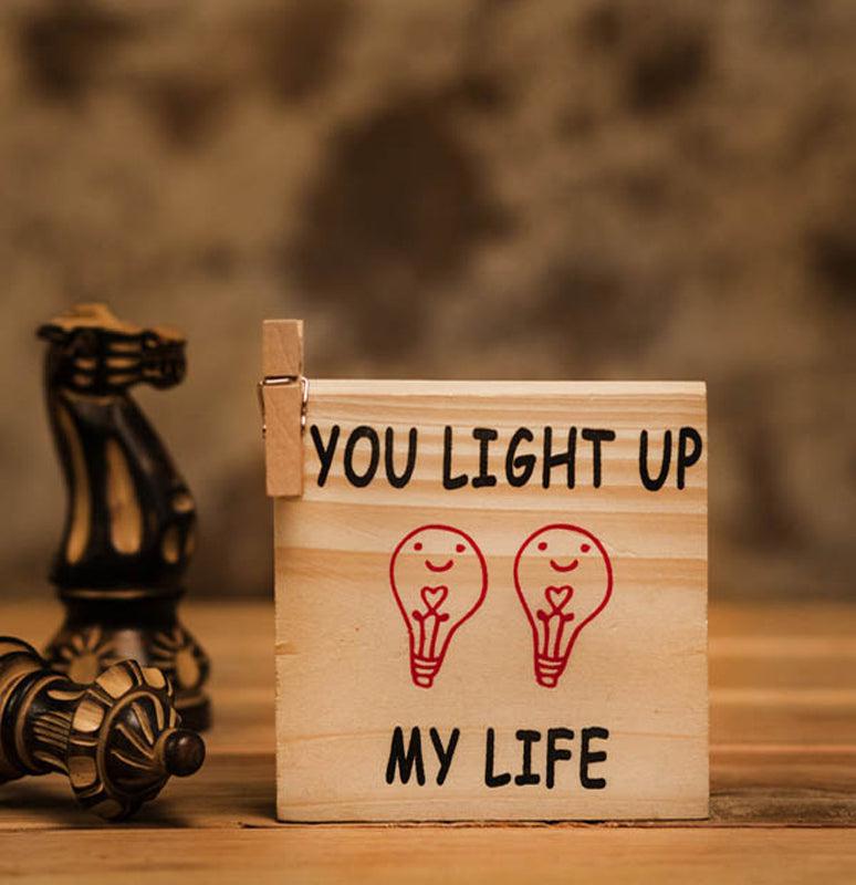 Light up Life Table Photo frame