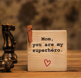 Superhero Mom Table Photo frame