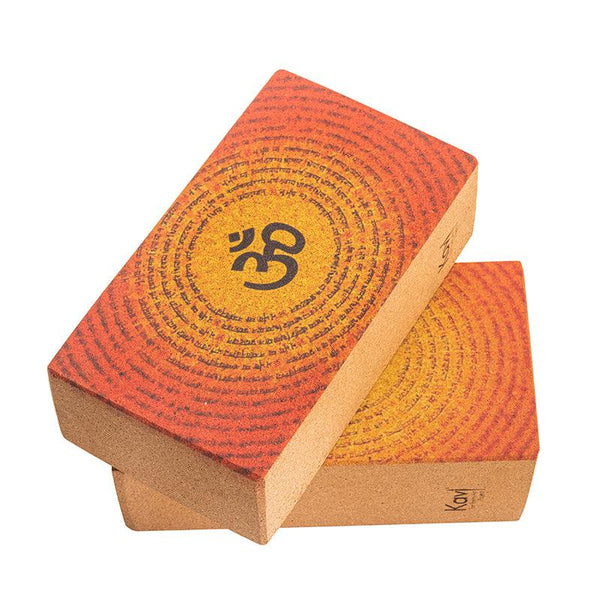 Kavi Om Cork Yoga Bricks (Set of 2)