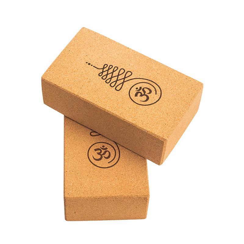 Kavi Omm Cork Yoga Bricks (Set of 2)
