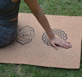 Kavi Personalised 3MM Chakra Cork Yoga Mat
