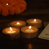 Cork Tea Light Holders with Seed Paper Card