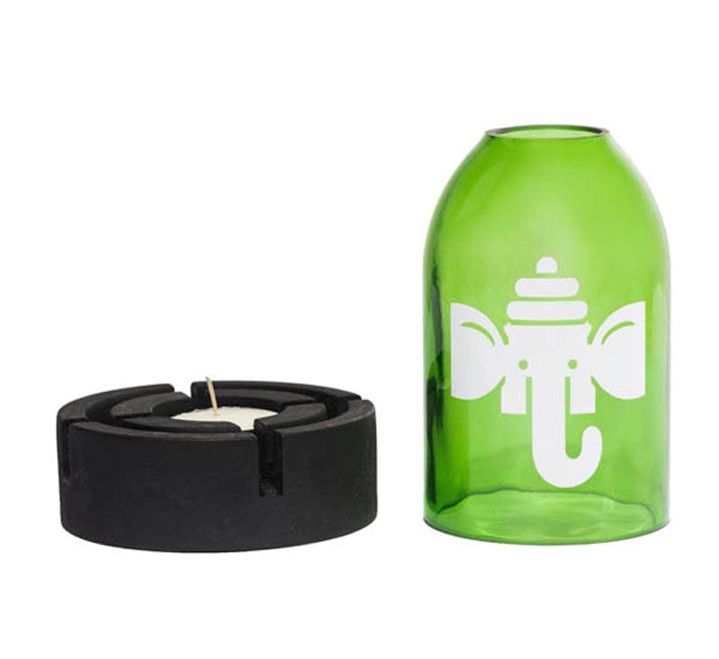 Laxmi Ganesha Tea Light Holders