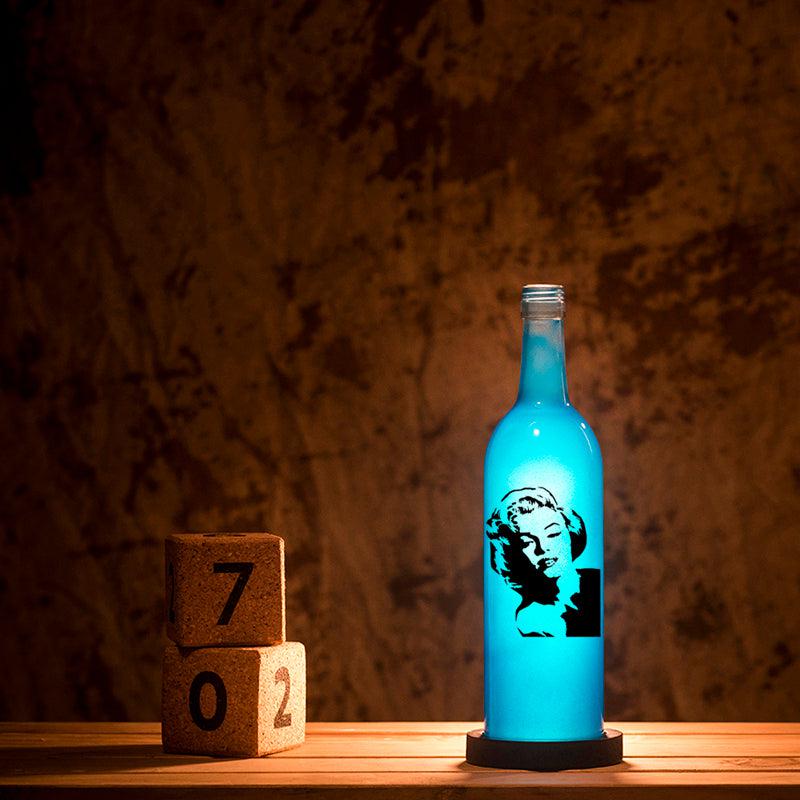 Marilyn Inlit Lamp (Blue)