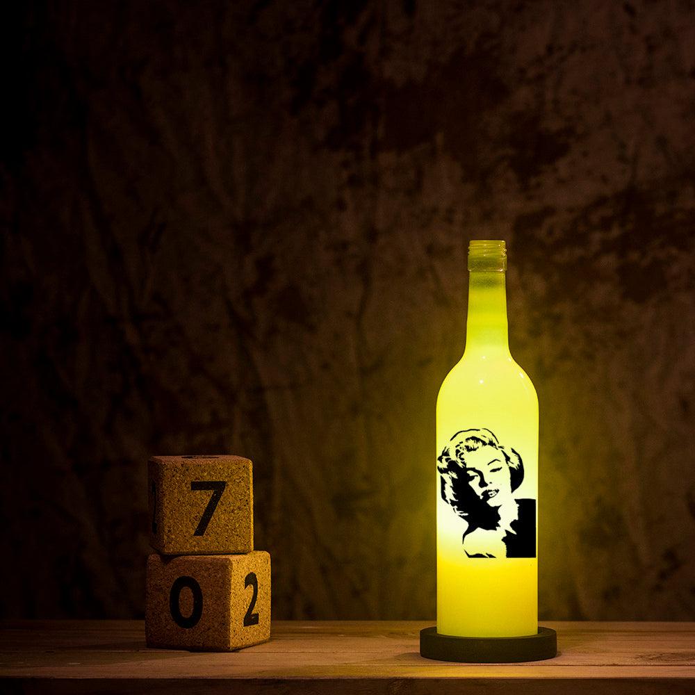 Marilyn Inlit Lamp (Fl. Yellow)