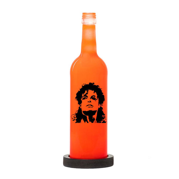 Michael Jackson Inlit Lamp (Orange)