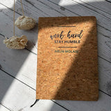 Personalized Eco-friendly Cork Notebook With Seed Pen