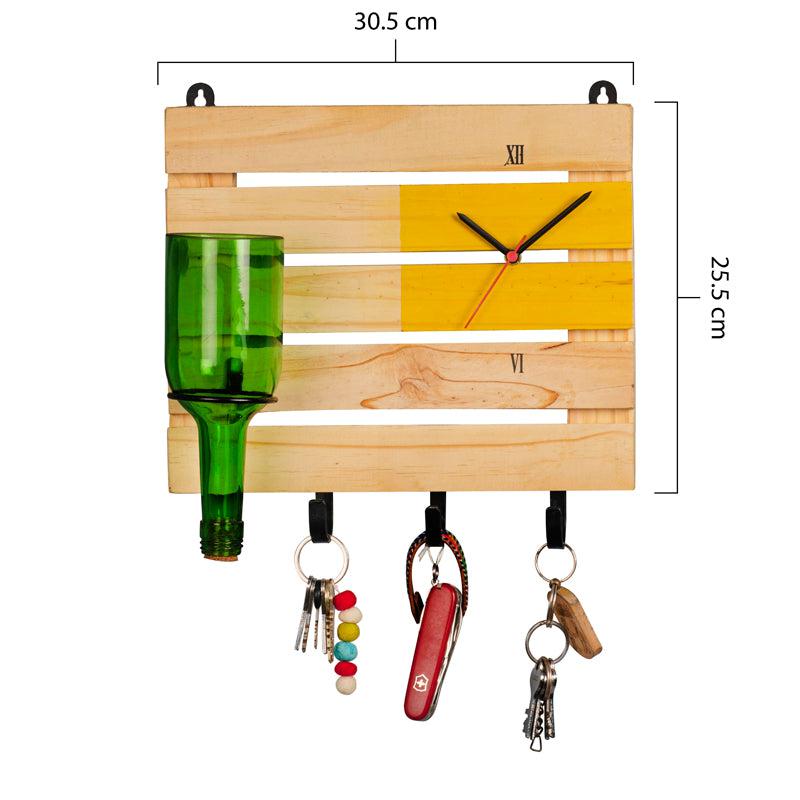 Multipurpose Wooden Pallet Board - Wine (Yellow)