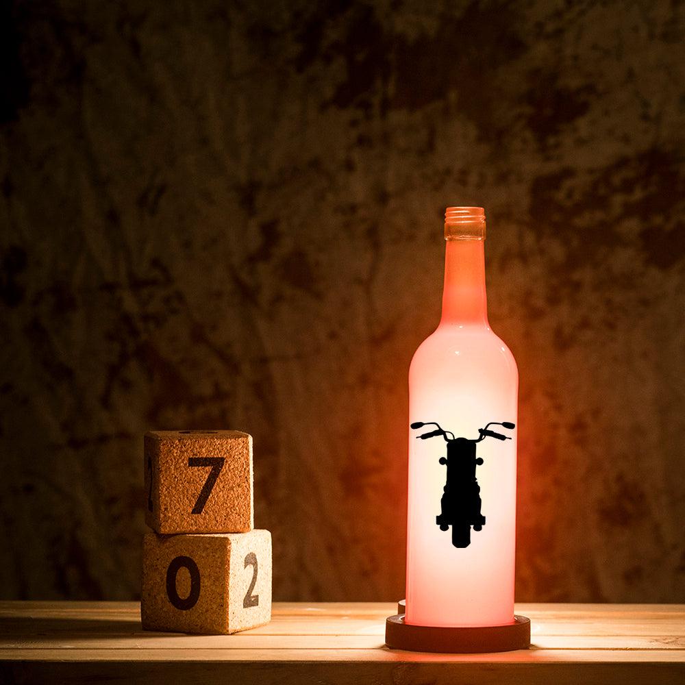 One For The Road Inlit Lamp (Orange)