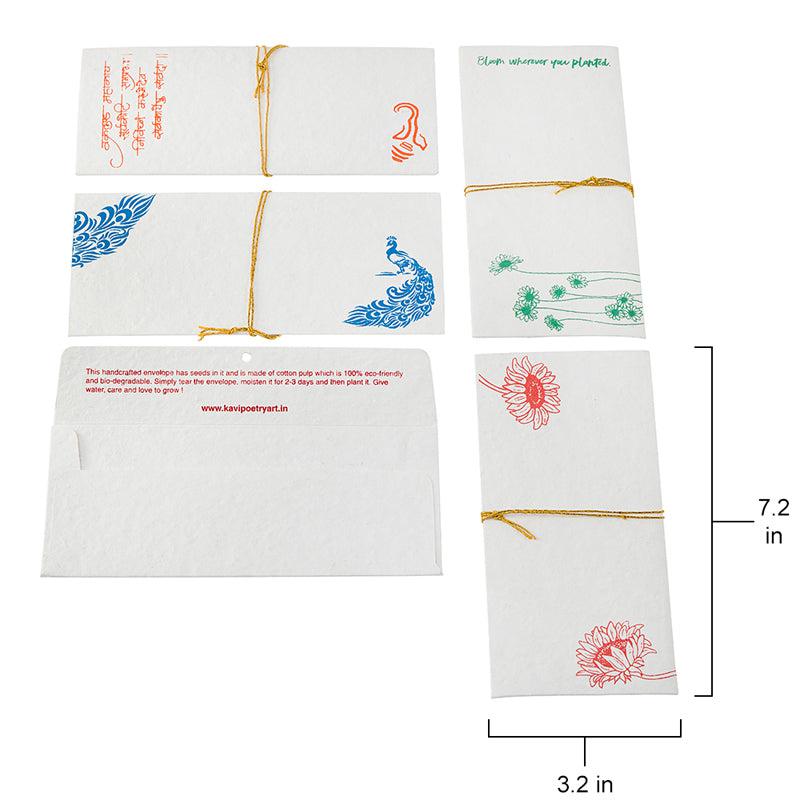 Seed Paper Gifting Envelopes (Set of 10)