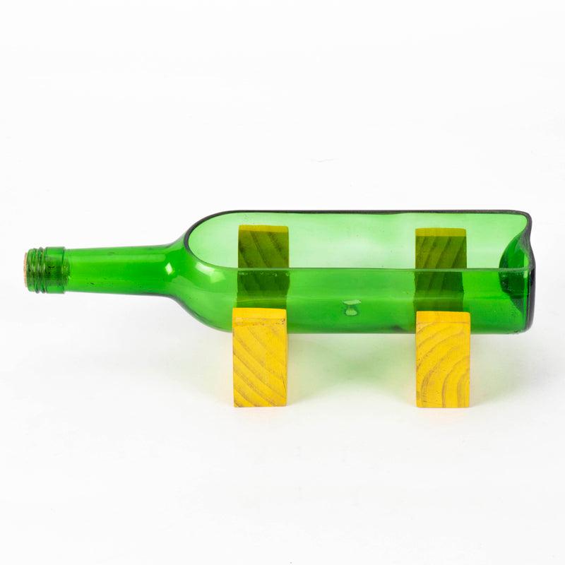 Stand-Up Bottle Planter - Yellow