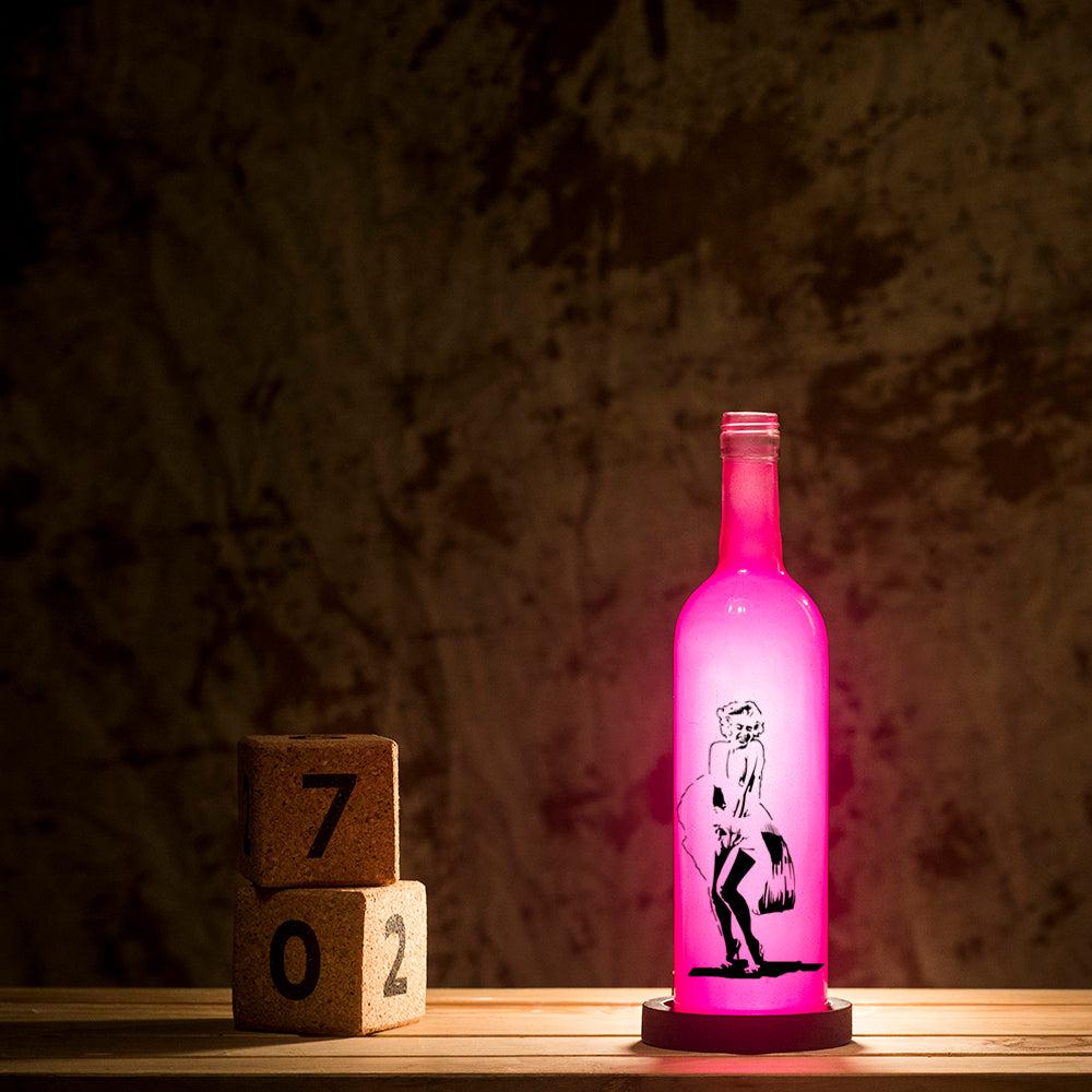 Standing -Marilyn Inlit Lamp (Pink)
