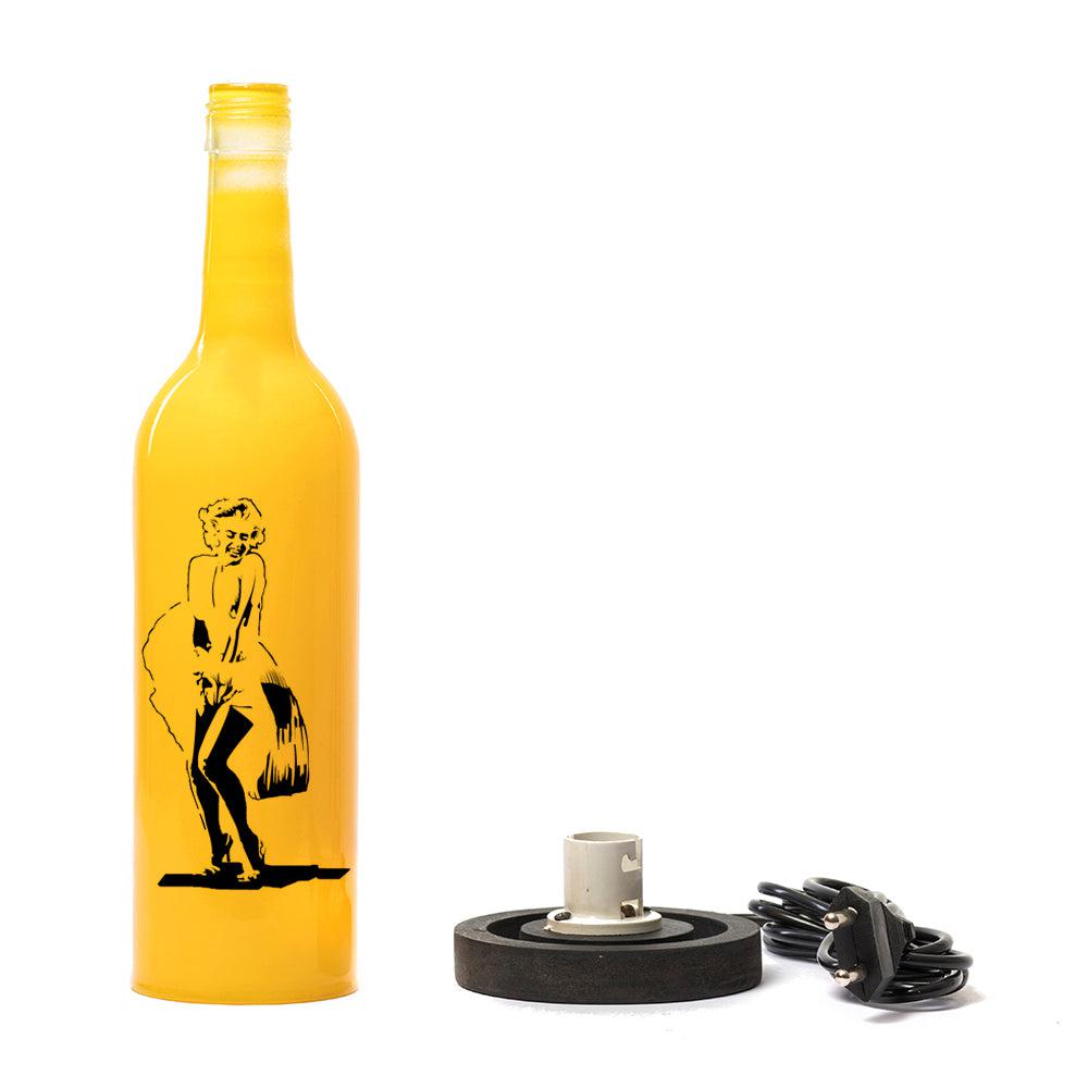 Standing -Marilyn Inlit Lamp (Yellow)