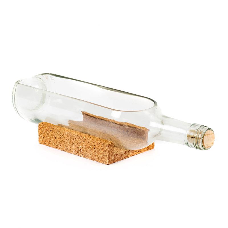 Transparent Wine Bottle Platter
