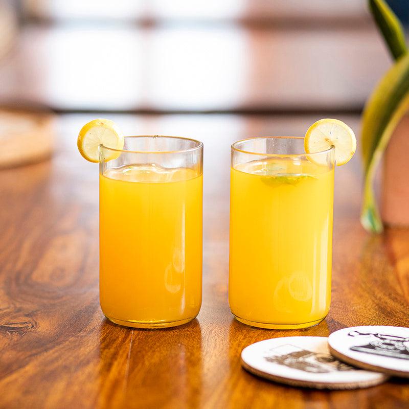 Transparent Wine Bottle Serving Set