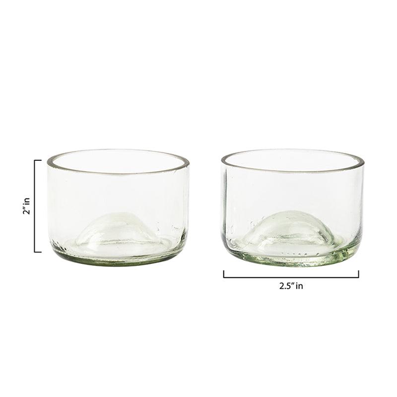 Transparent Wine Bottle Serving Set