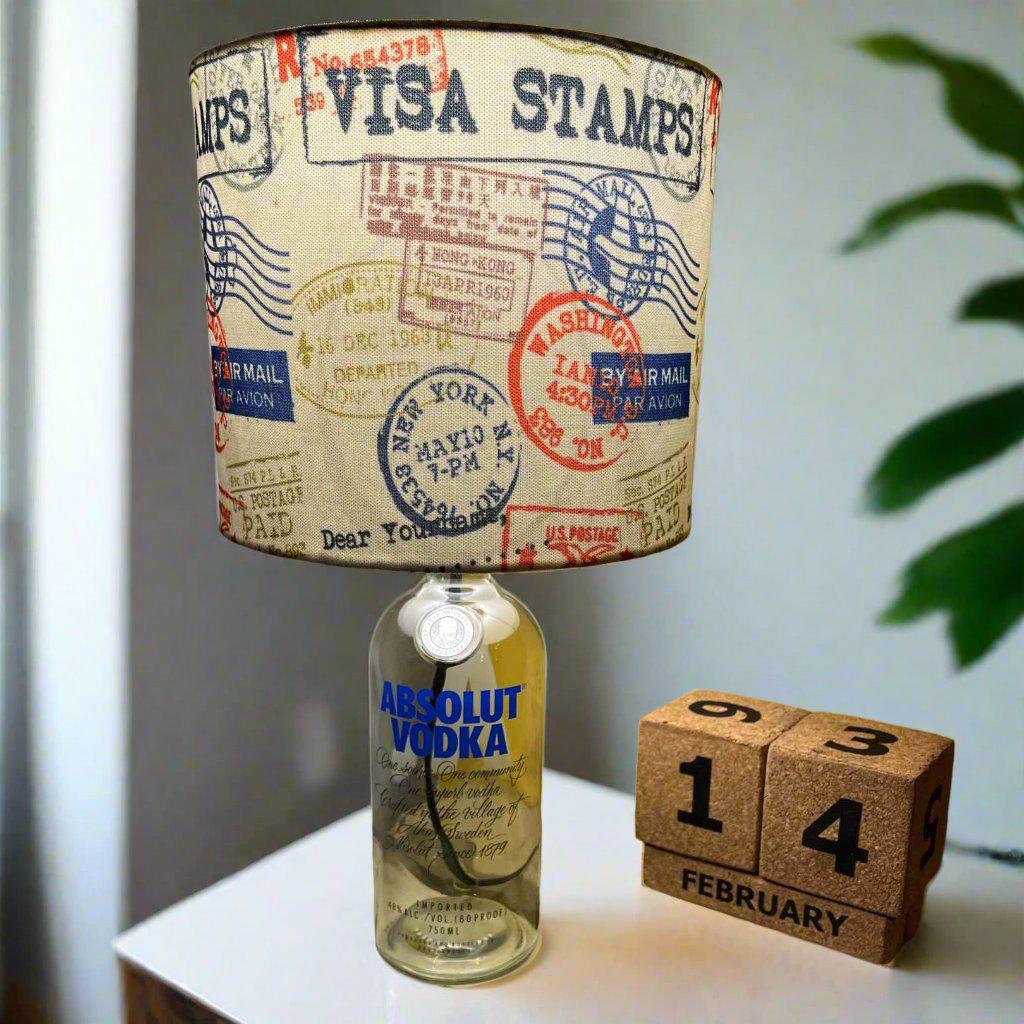 Absolut Bottle Shade Lamp
